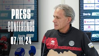 Conferenza stampa di presentazione di Mister Zaffaroni 🎙⚪🔴 [upl. by Hecker]