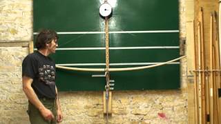 How to make a longbow  first tiler of the bow [upl. by Airbma508]