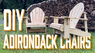 DIY Adirondack Chairs [upl. by Teahan532]