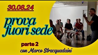 Prova fuori sede parte 2 con Marco Stracquadaini coros corocaibm [upl. by Petty663]