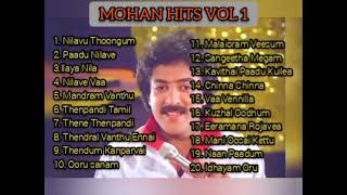 Tamil Melody SongsMohan Hit Songs Vol 1SPB amp Ilayaraja Hits Evergreen Hits80s Tamil Hit Songs [upl. by Dis]