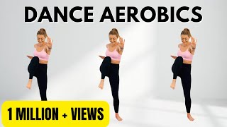 🎶30 Min DANCE AEROBICS WORKOUT🎶FAT BURNING CARDIO AEROBICS🎶ALL STANDING🎶NO JUMPING🎶 [upl. by Merrile]