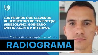 Los hechos que llevaron al secuestro de teniente r venezolano gobierno emitió alerta a Interpol [upl. by Nosyrb214]