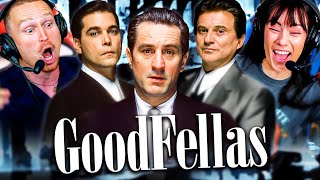 GOODFELLAS 1990 MOVIE REACTION FIRST TIME WATCHING Martin Scorsese  Robert De Niro  Joe Pesci [upl. by Nayve]