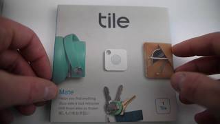 Tile Mate with Replaceable Battery Unboxing 2019 [upl. by Coltun186]