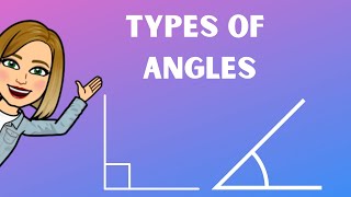 Types of Angles  Obtuse Acute Right amp Straight Angles [upl. by Othilia]