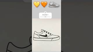 Kolay Ayakkabı Çizimi ve Boyama Videosu glitter howtodraw shoes drawing shorts viral [upl. by Atiuqin]