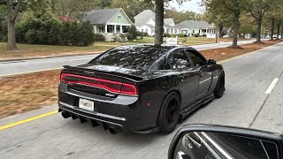 OUTSIDE POV OF THE LOUDEST 600HP SRT8 CHARGER 🦍 [upl. by Manville]