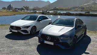 CLA 35 AMG Facelift  Comer See  Gotthard Pass [upl. by Olpe493]