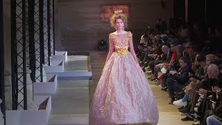 Guo Pei  Full Show  Haute Couture  SpringSummer 20172018 [upl. by Alehs]