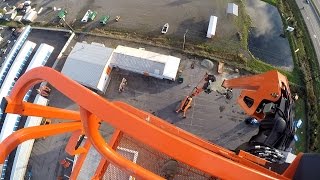 Worlds Tallest Boom Lift 185 Feet JLG 1850SJ [upl. by Frants]