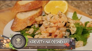 Krevety na česneku  Výtečná kombinace [upl. by Amjan]