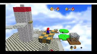 Mario Builder 64 Whomps Fortress recreated from memory [upl. by Aitsirt]