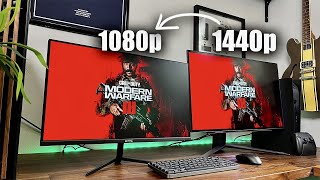 Swapping From 1440p to 1080p  The Pros Were Right [upl. by Ahsanat]