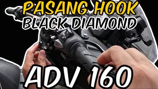 Pasang hook black diamond di honda ADV 160 [upl. by Ted]