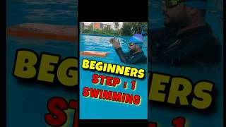 First step in swimming Beginners tips to float easily ​​Swimlikepro swimming beginners floating [upl. by Nylg386]