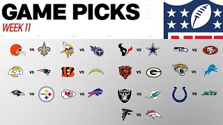 Week 11 Game Picks [upl. by Laurene]