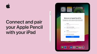 How to connect and pair your Apple Pencil with your iPad  Apple Support [upl. by Kimbell225]