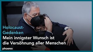 HolocaustÜberlebende Inge Auerbacher beim Gedenken für die Opfer des Nationalsozialismus 270122 [upl. by Aileek]