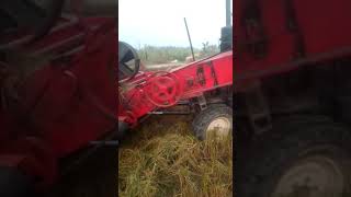 पेड़ी मिनी कंबाइन हार्वेस्टर 8690032345 minicombineharvester combineharvester ojjhsagro [upl. by Nalahs]