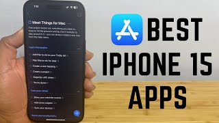 Best iPhone 15 Apps  The Complete List [upl. by Rehptosirhc]