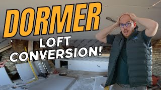 Dormer Loft Conversion Update  Attic Conversion UK [upl. by Schach]