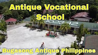 Antique Vocational School Bugasong Antique Philippines l DJI Mavic Mini Show [upl. by Jim]