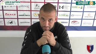 notarescoatletico ascoli intervista pre gara mister Mattia Evangelisti [upl. by Maillil]