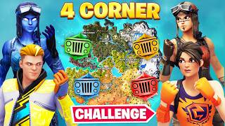 The HARDCORE 4 CORNER Challenge [upl. by Dyan]