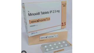 MINOX YOURE 25 Tablets Minoxidil Tablets IP 25 mg [upl. by Terces127]