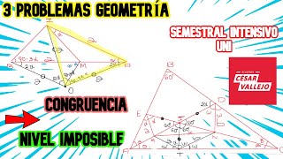 SEMESTRAL INTENSIVO UNI CONGRUENCIA NIVEL DIFÍCIL  GEOMETRÍA [upl. by Ormond346]