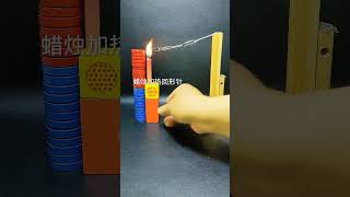 Firepower demagnetization phenomenon Small experiment Handmade DIY [upl. by Nawud]