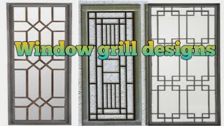 Window grill designs for your dream home  Part 1 [upl. by Noirad]