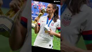 Alex Morgan and Megan Rapinoe edit soccer shorts [upl. by Housen277]