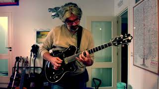 Nitin Sawhneys Breathing Light madness guitar arpeggio [upl. by Aleydis]