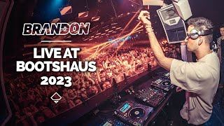 BRANDON live at Bootshaus 2023  Opening Set for JamesHype [upl. by Berkly298]