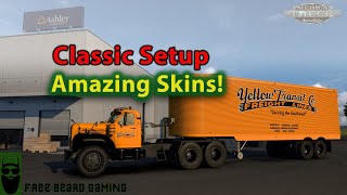 Matching Skin Packs for the Mack B62 and New Fruehauf Trailer Pack  American Truck Simulator [upl. by Starling]