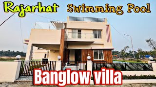 V218🛑 4bhk Banglow villa for sale in sunshine green city Rajarhatnear Vedic village [upl. by Seldan]