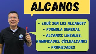 ALCANOS QUE SON FORMULA GENERAL PROPIEDADES Y CLASIFICACION CICLOALCANOS [upl. by Etnom]