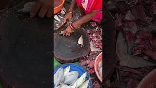 bangda fish bangda bangda fish cutting skill [upl. by Ialokin]