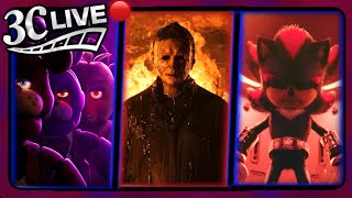 3C Live  Halloween Reboot Sonic Movie 3 FNAF Movie Update [upl. by Gnilsia]