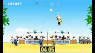 Mentos Freshmaker Sheepvolley Online Volleyball Game [upl. by Catto]