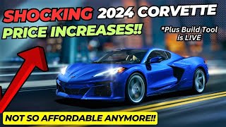 2024 C8 Corvette PRICE Increases and NEW OPTIONS Build Tool and Configurator is LIVE [upl. by Zaria]