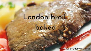 London broil baked [upl. by Jilly]