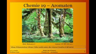 Chemie 19  Aromaten OC [upl. by Cristiano]