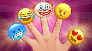 Finger Family Emoji Song [upl. by Elisabet]