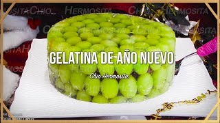 Gelatina de Año Nuevo 2019 Gelatina de Uvas [upl. by Kellene]