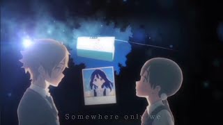 Somewhere only we know  AMV  Kinemaster edit  Tamako market [upl. by Medina362]