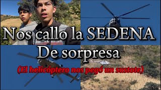 Aterrizó el helicóptero en mi rancho me pegó un susto Dejó militares por todo el rancho🌲🌲 [upl. by Hiltner]