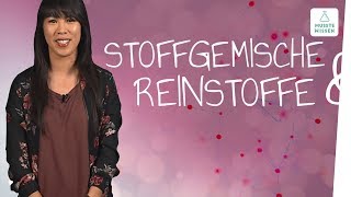 Stoffgemische und Reinstoffe I musstewissen Chemie [upl. by Elfont751]